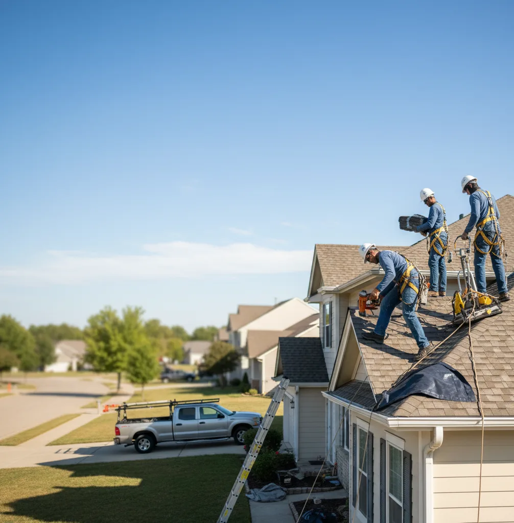 Roof Repair in Falls City